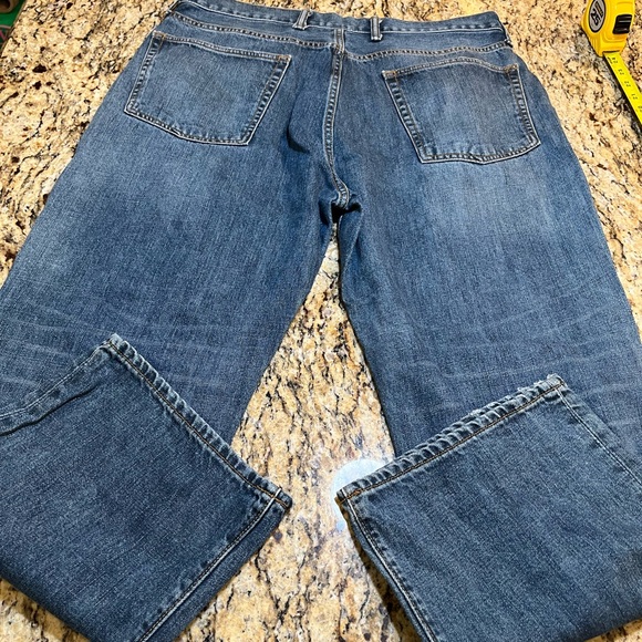 Gap distressed Classic Blue Men's Jeans relaxed fit 36/30 - Picture 13 of 13